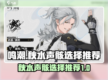 鸣潮🔥秋水声骸最佳选择🌟游戏党必看！截图1