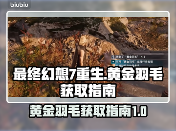最终幻想7重生：黄金羽毛⚡获取攻略💎截图1