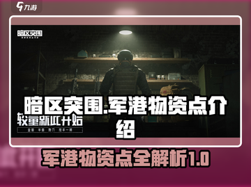 暗区突围🔥军港物资点全解析，必看攻略！截图1