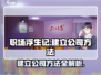 职场浮生记🔥：快速建立公司秘籍🎉