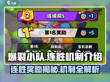 爆裂小队🔥连胜奖励大曝光，机制全解析！截图1