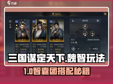 《三国谋定天下》魏智最强搭配🔥截图1