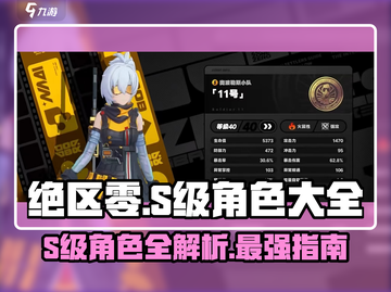 绝区零🔥全S级角色大盘点，玩转游戏必备！截图1