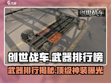 创世战车🔥武器排行榜：这些武器绝对让你称霸战场！截图1