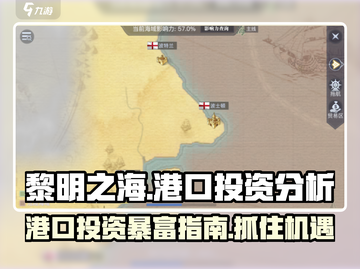 黎明之海🤩港口投资暴富指南，费城商机等你来！截图1