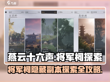 燕云十六声将军祠探索副本🔥奇遇攻略大公开！截图1