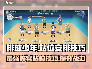 排球少年手游🔥站位阵容安排技巧大公开！截图1