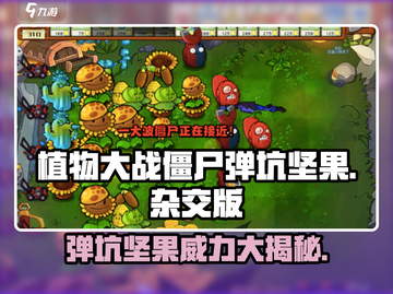 植物大战僵尸：弹坑坚果🔥超强防御力💯游戏必备！截图1