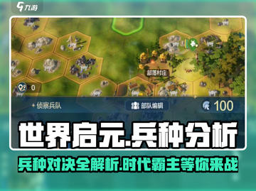 世界启元🔥各时代兵种实战分析来了！带你称霸游戏✅截图1