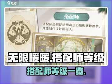 无限暖暖🔥搭配师等级大揭秘！📌截图1