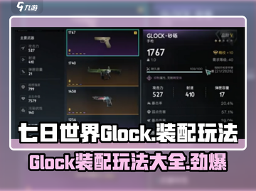 七日世界Glock玩法大曝光！🔥装备装配一网打尽！截图1
