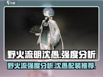 wildfire流明沈愚强度分析🔥游戏必备！截图1