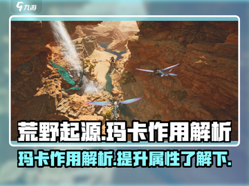 荒野起源🔥玛卡作用大揭秘，玩家必看！截图1