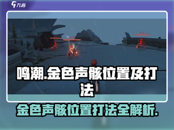 鸣潮🔥金色声骸位置及打法大公开！快入手👉截图1