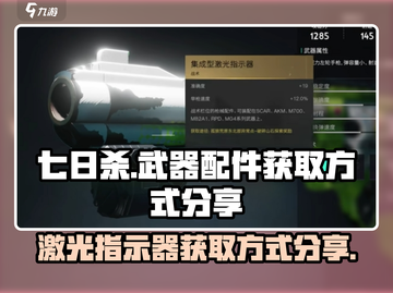 七日世界⚡集成型激光指示器获取攻略🎉截图1