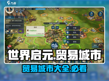 世界启元贸易城市大起底💥游戏党必看🔥截图1