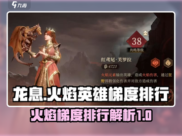 龙息神寂🔥火焰英雄梯度排行揭秘！🔥截图1