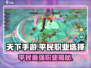 天下手游🔥平民最强职业曝光！你绝对猜不到👇