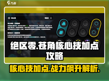 绝区零苍角核心技加点🔥超详细提升攻略来啦！截图1