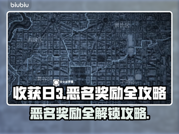 收获日3🔥恶名奖励全攻略分享！💎截图1
