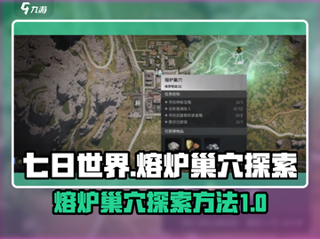 七日世界🔥熔炉巢穴探索全攻略🎮截图1