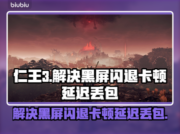 仁王3黑屏闪退？卡顿延迟丢包解决办法🔥🎮截图1