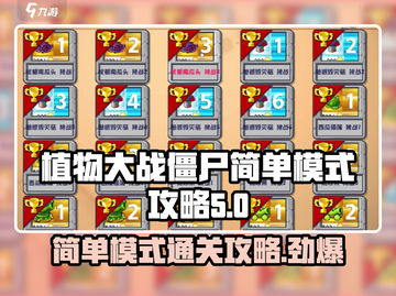 植物大战僵尸杂交版简单模式🔥通关攻略来啦！截图1