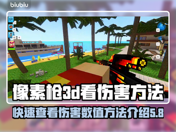 像素枪3d💥伤害查看秘籍，玩家必看！截图1