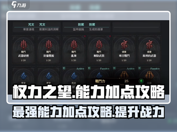 权力之望🔥能力加点攻略，轻松制霸游戏！截图1