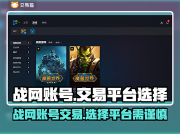 战网账号交易平台推荐🔥魔兽世界玩家必看！👇截图1