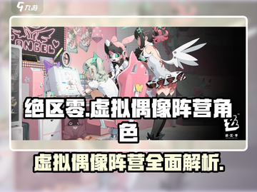 绝区零🔥虚拟偶像阵营角色大起底！游戏党必看➡截图1