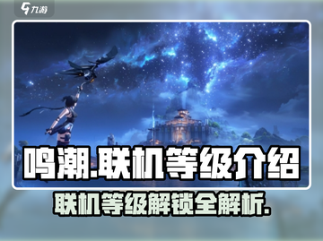 鸣潮🔥联机等级介绍，快速开黑必备！截图1