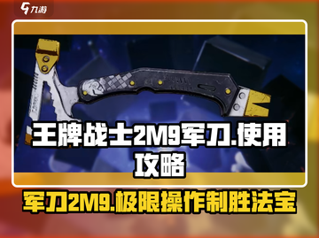 王牌战士📍2M9军刀强势崛起！使用攻略速看🔥截图1
