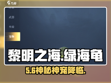《黎明之海》绿海龟获取秘籍🔥截图1