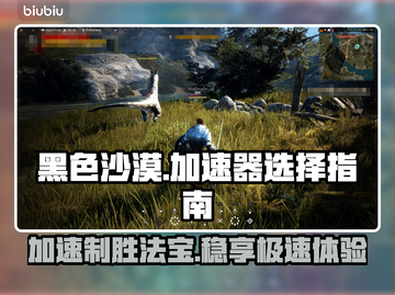 黑色沙漠🔥加速器选择全攻略，稳定不卡必备神器！截图1