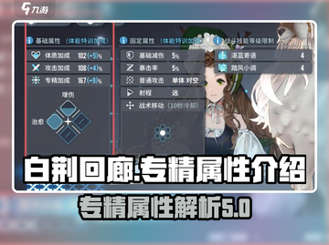 白荆回廊专精属性🔥游戏党必看！⚡截图1