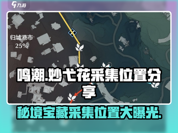 鸣潮⚡妙弋花采集位置大公开！玩家必看🔥截图1