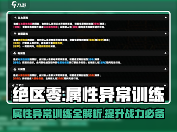 绝区零属性异常训练🔥超详细攻略来了！⚡截图1