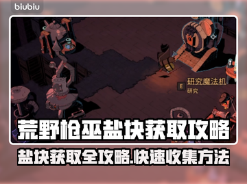 荒野枪巫🔥盐块获取攻略💎快速收集方法截图1