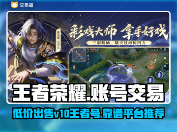游戏账号交易平台推荐✨，v10王者号💰值多少？快来了解！截图1
