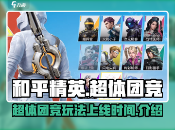 和平精英超体团竞上线时间🔥抢先玩截图1