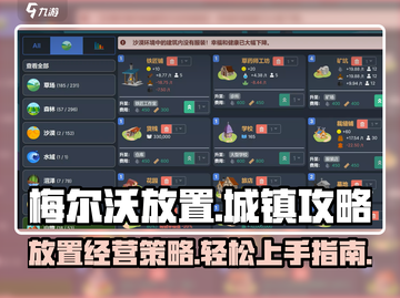 梅尔沃放置城镇🔥超简单玩法攻略来啦！截图1