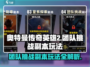 奥特曼传奇英雄2团队副本🔥玩法揭秘！截图1