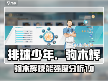 排球少年手游🔥驹木辉技能强度全面解析🎉截图1