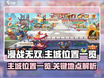 🔥漫战无双主城位置大曝光！快来打卡🎉截图1