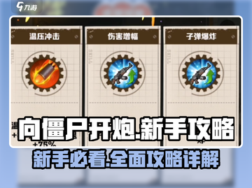 向僵尸开炮🔥新人必看！快速上手攻略🎉截图1