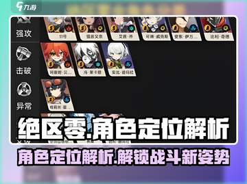 绝区零🔥角色定位全面解析，掌握核心玩法！截图1