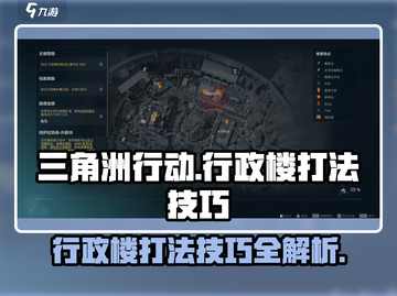 三角洲行动🔥行政楼打法技巧分享，轻松制胜！截图1