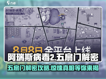阿瑞斯病毒2💥五扇门解密攻略，快速打开必看！截图1