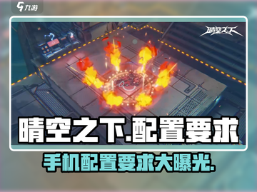 🔥《晴空之下》手机配置要求大曝光！💥游戏流畅运行全靠它👇截图1